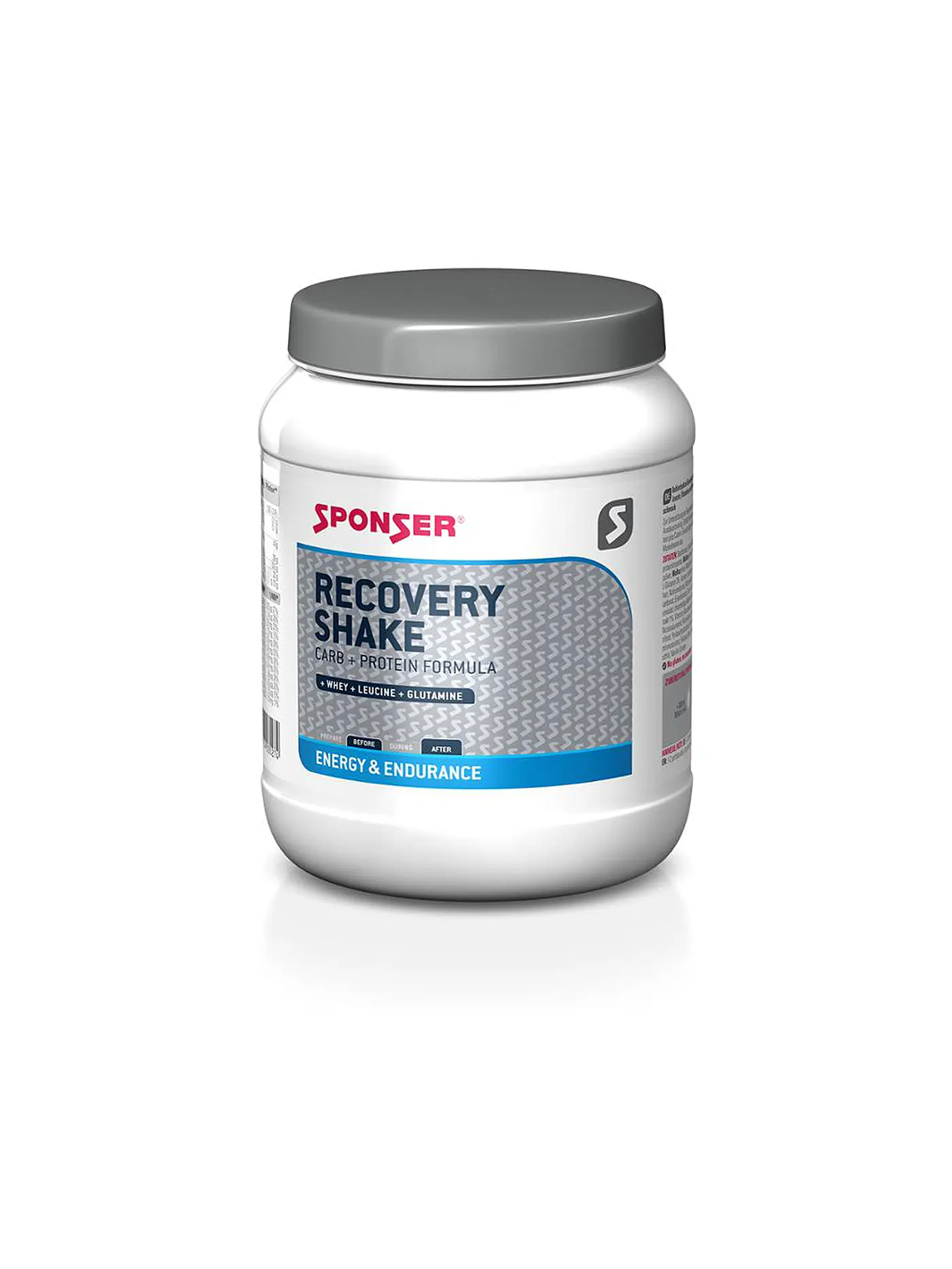 SPONSER | Recovery Shake Instantpulver Vanille, 900 g Dose | 